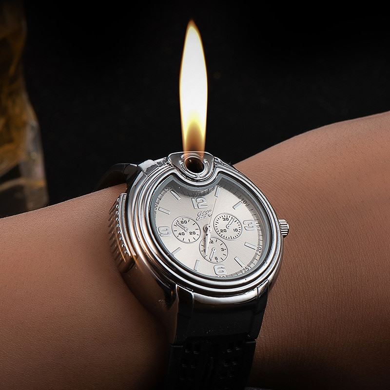 Luxury Clock and Lighter - FireWatch